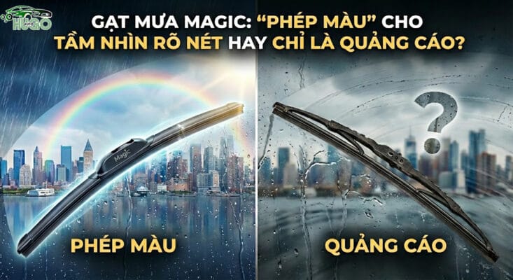 gạt mưa magic có thật sự là phép màu cho tầm nhìn rõ nét?