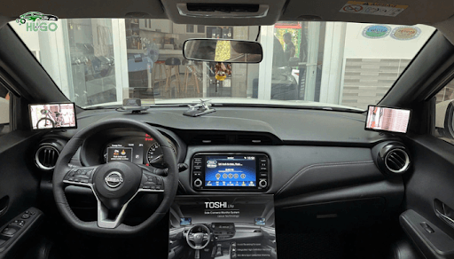 gương chiếu hậu, gương chống chói ô tô Toshi