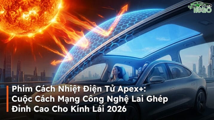 phim cách nhiệt điện tử Apex A+ ngăn ngừa nắng nóng và hư hại không đáng có