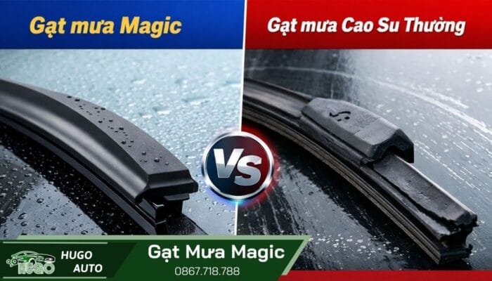 so sánh gạt mưa magic