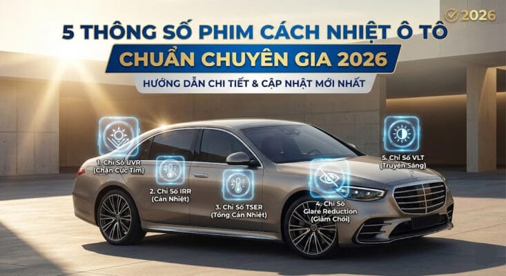 Thông số phim cách nhiệt chuẩn chuyên gia