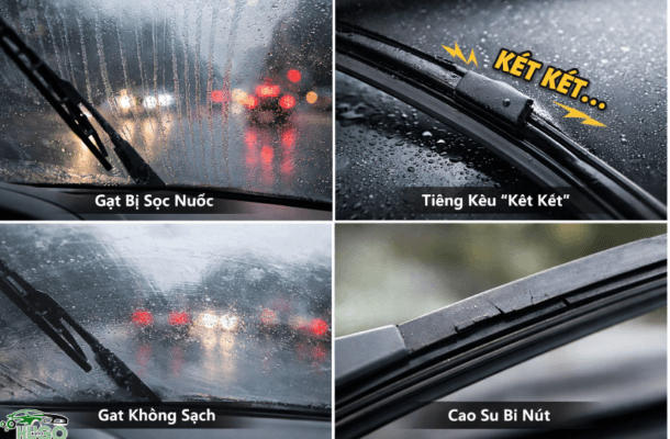 Gạt mưa Magic giúp khắc phục tình trạng gạt bị sọc nước, kêu “két két”, không sạch và cao su nứt khi sử dụng lâu ngày.
