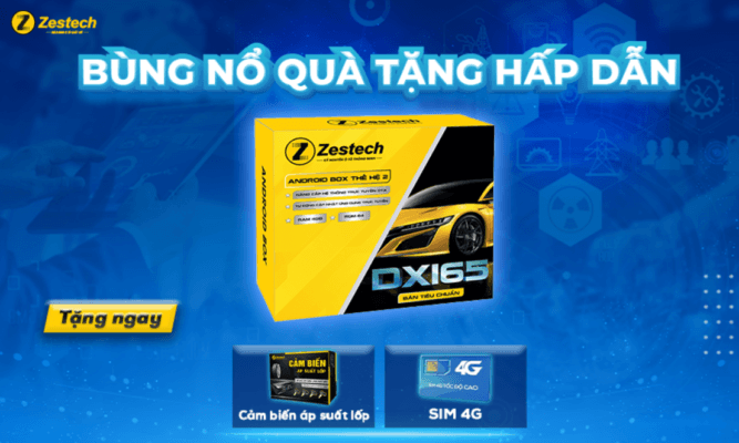 Android box Zestech DX165 thế hệ mới